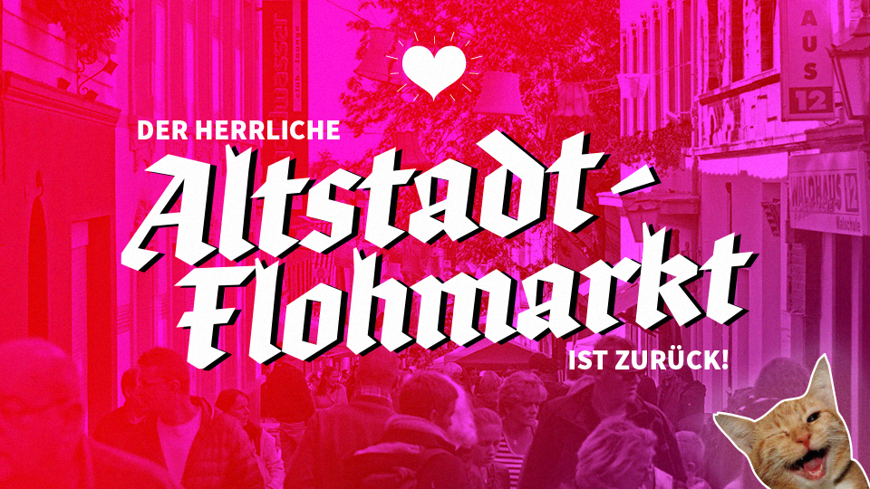 Der wunderbare Altstadt-Flohmarkt ist zurück!